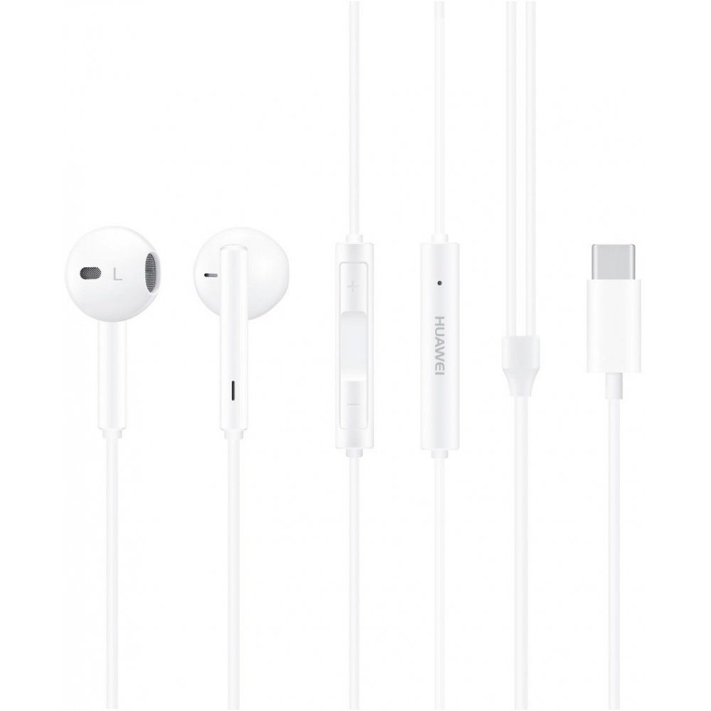 Huawei »CM33 In-Ear-Kopfhörer mit Kabel weiß USB Type-C Kabelzuführung  beidseitig« Kopfhörer online kaufen | OTTO
