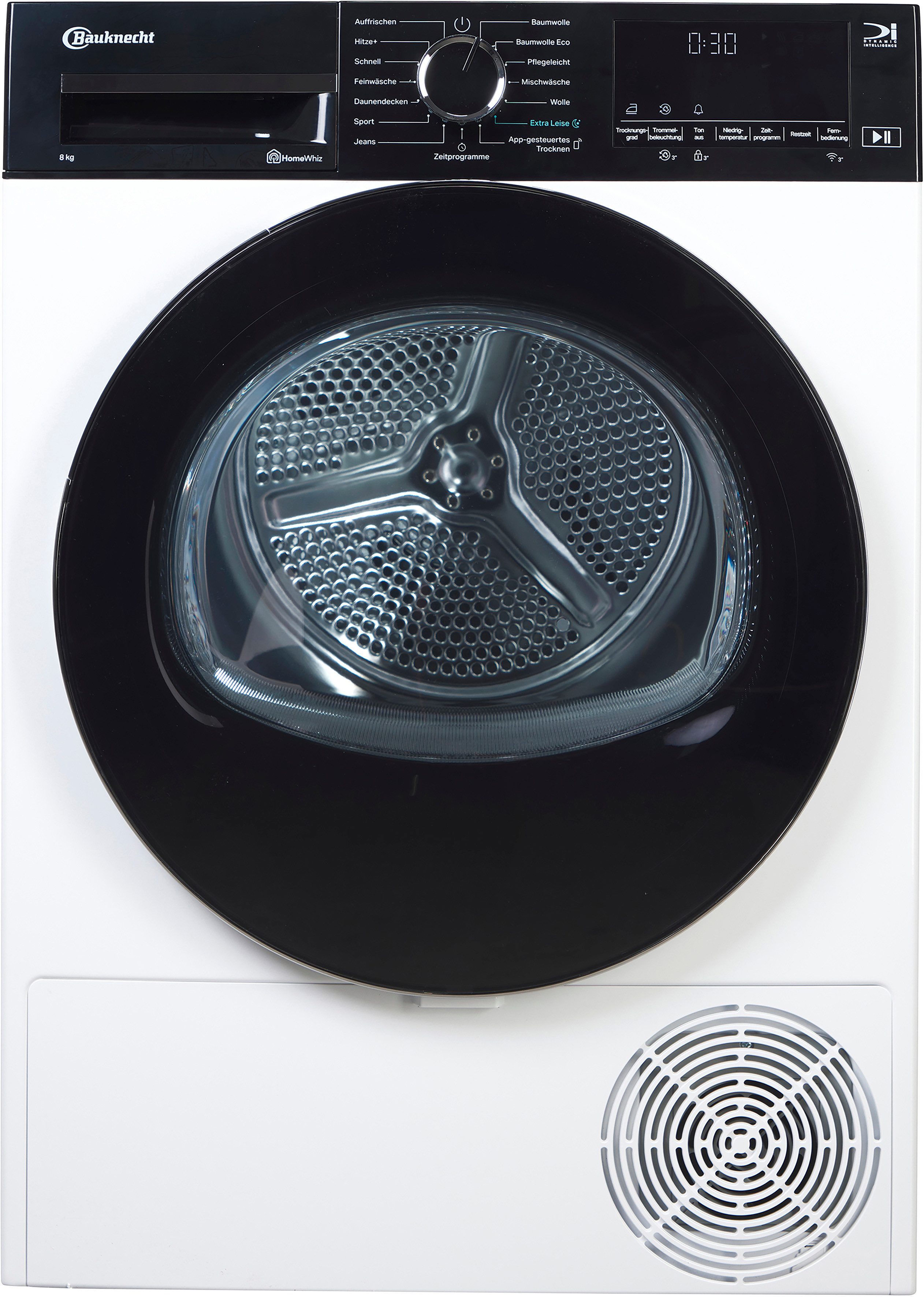 BAUKNECHT Wärmepumpentrockner BTSW 86B WB, Precision Dry – Intelligentes Trocknen dank Dynamic Intelligence