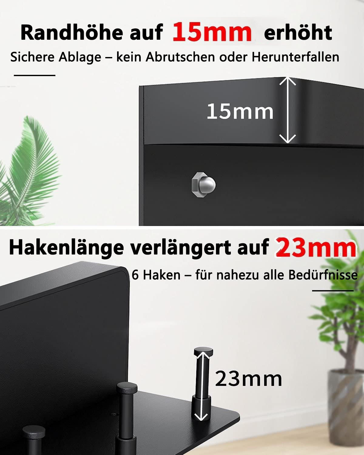 Refined Living Schlüsselbrett Schlüsselbrett mit Ablage,Selbstklebend Schlü günstig online kaufen