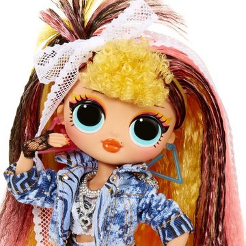 MGA ENTERTAINMENT Anziehpuppe Pop B.B. Remix L.O.L. Surprise O.M.G. LOL Fashion Puppe 80's