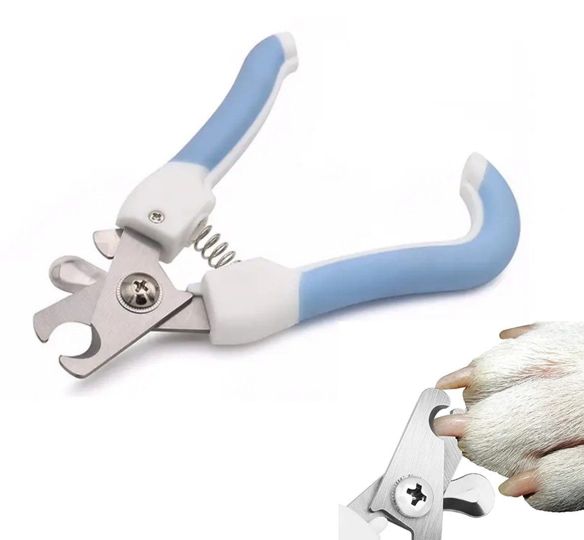 DENU-Home Krallenschneider Nagelschere für Hunde und Katzen Krallenschneider, (Packung, 1-tlg., Einteilig), Bequem und Rutschfest