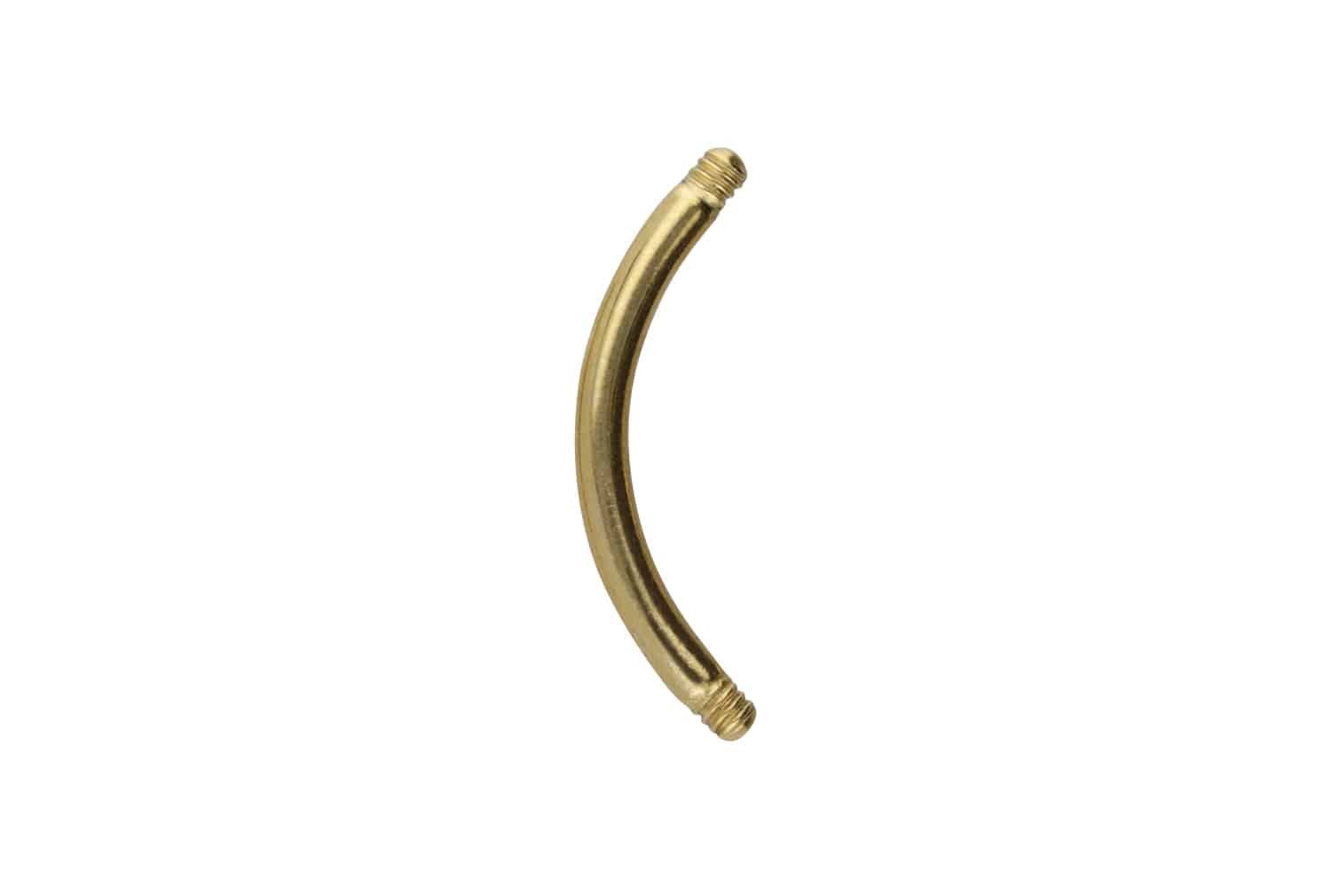 PIERCINGLINE Bauchnabelpiercing Titan Banane ohne Kugeln günstig online kaufen