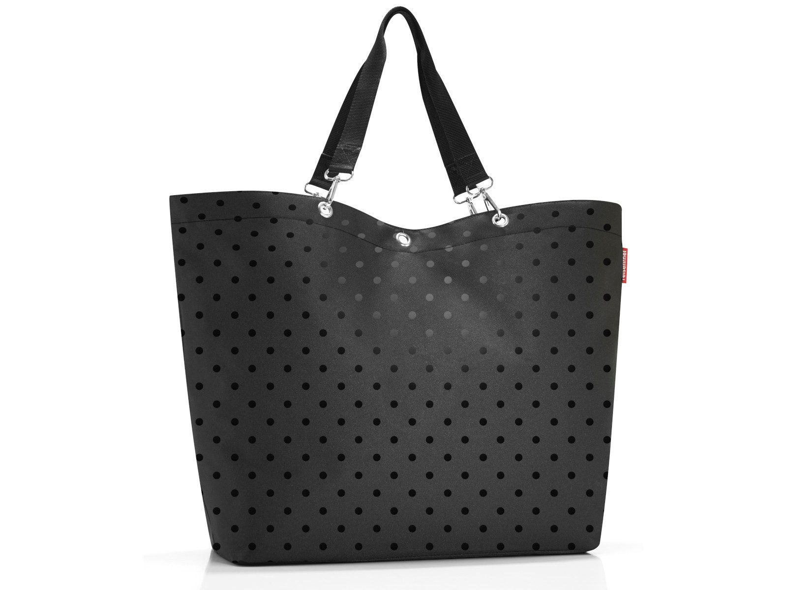 REISENTHEL® Einkaufsshopper shopper XL glossy dots black