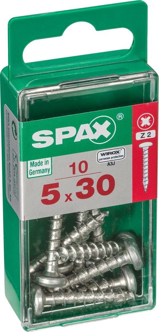 Holzbauschraube mm 30 Universalschrauben SPAX TX 10 5.0 x 20 - Spax