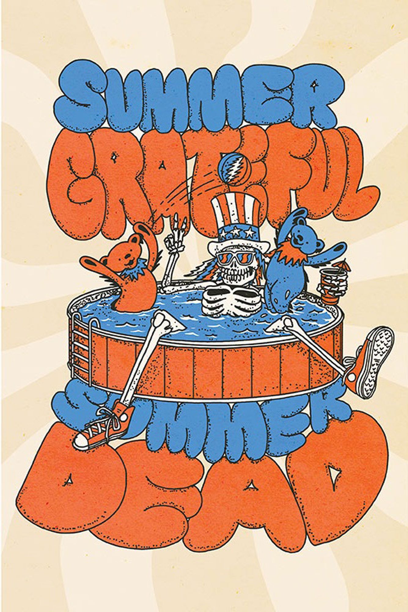 Poster Grateful Dead - Poster - Summer