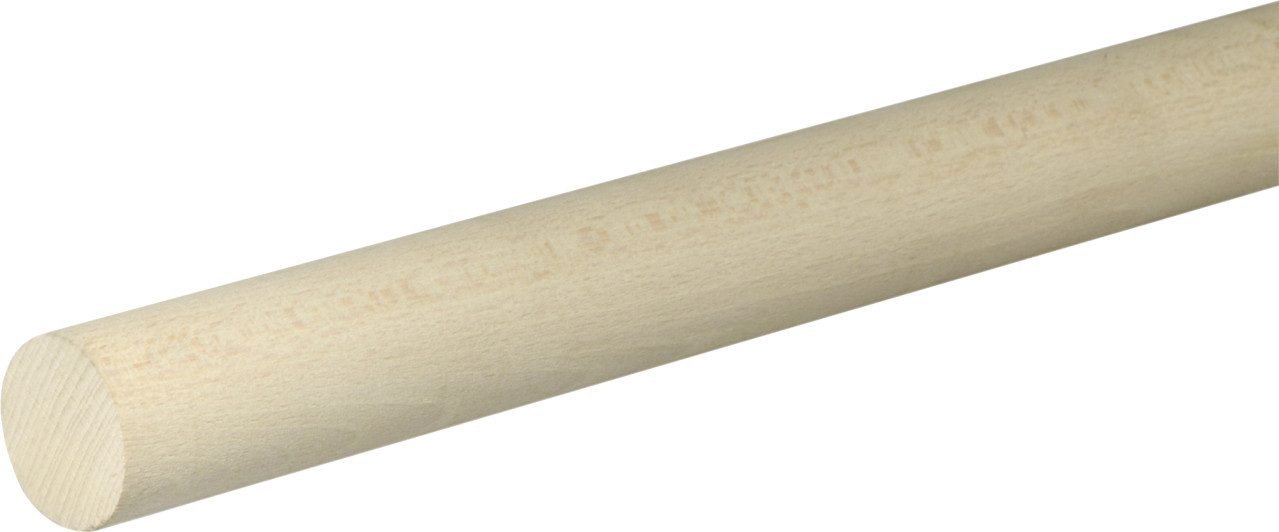 FN Neuhofer Плінтуси-Zwischenstücke FN Neuhofer Rundstab glatt 100 cm 35 x 35 mm Buche