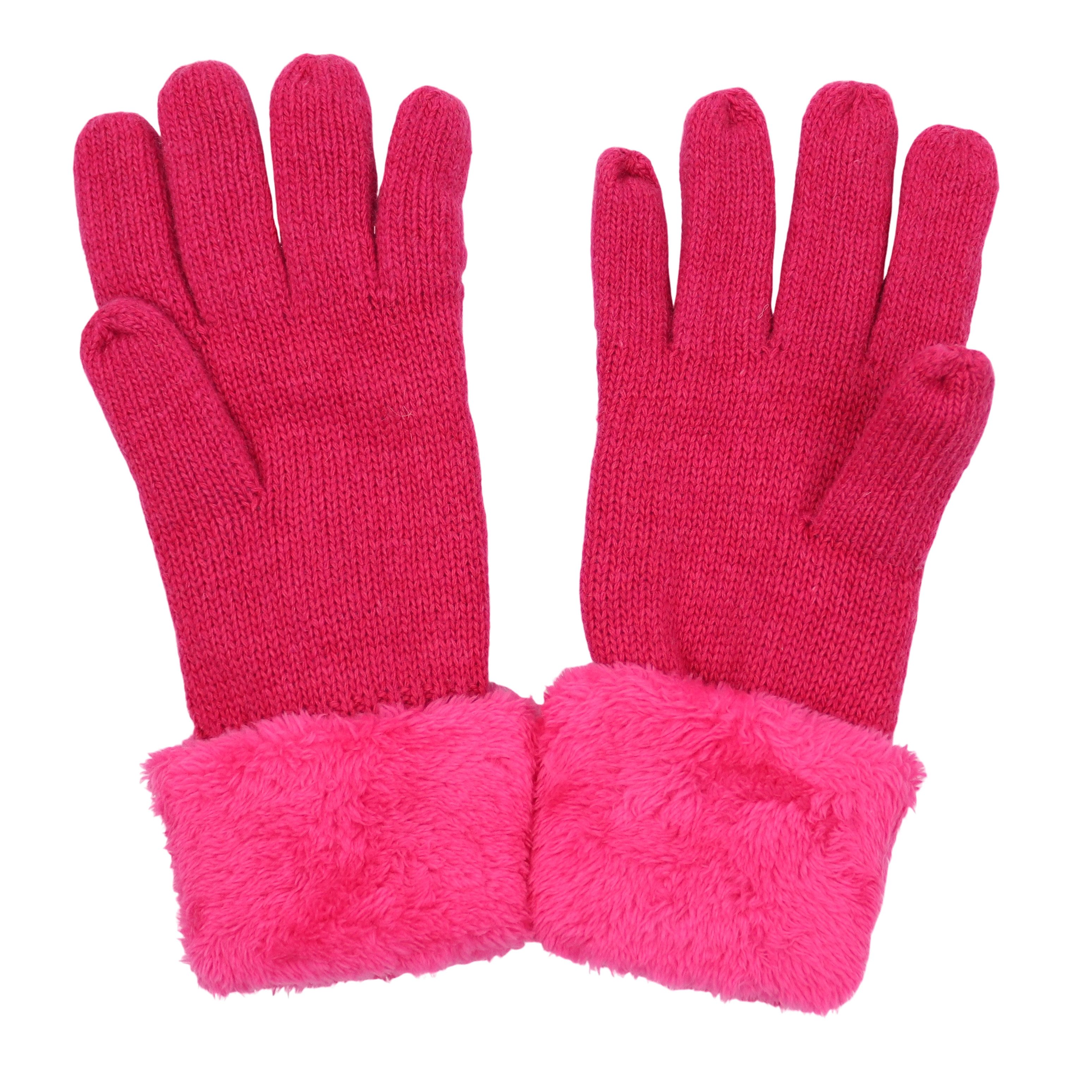 MIRROSI Strickhandschuhe Damen Handschuhe warm Weich, Einheitsgröße, durch günstig online kaufen