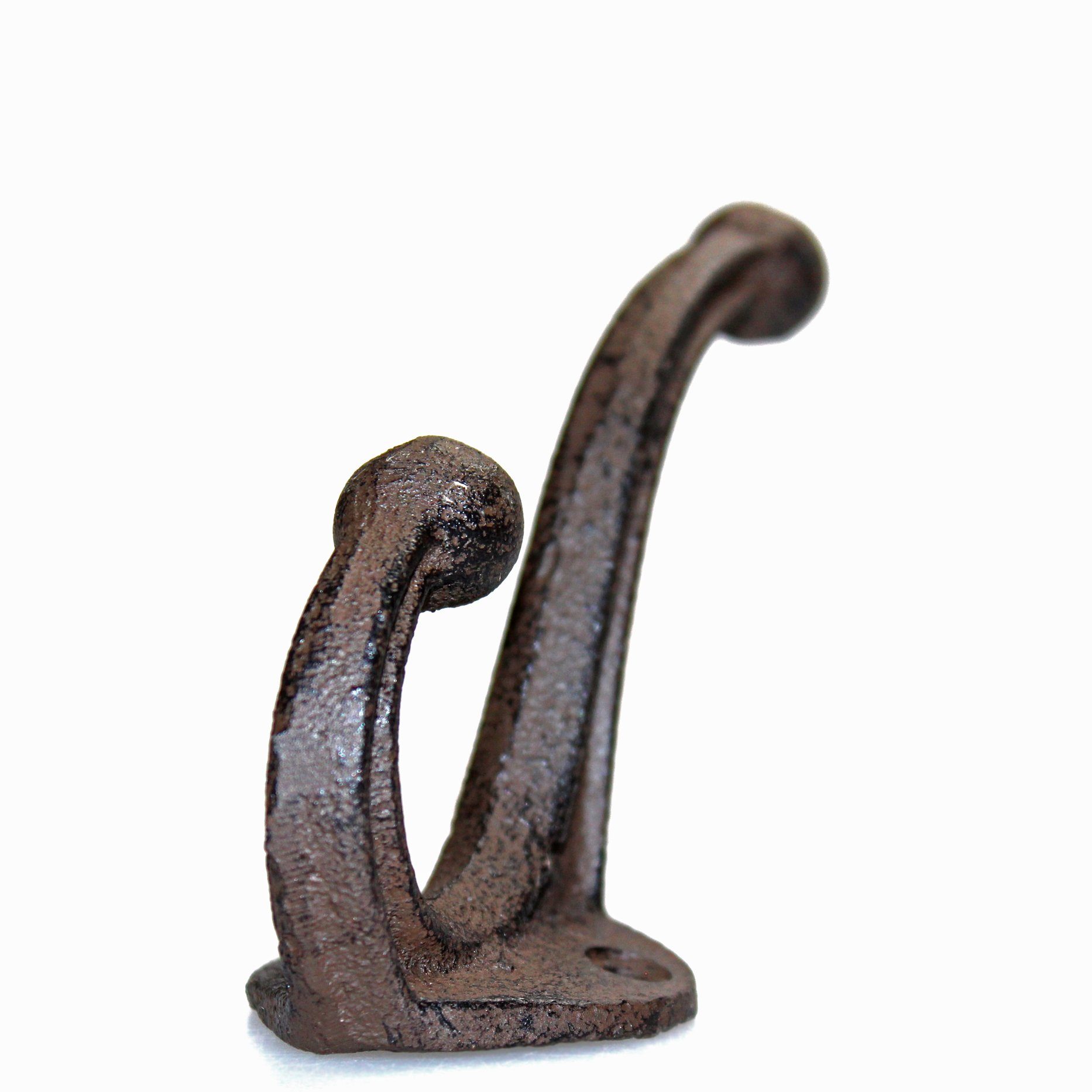 BigDean Kleiderhaken 12 cm Gusseisen Garderobenhaken günstig online kaufen