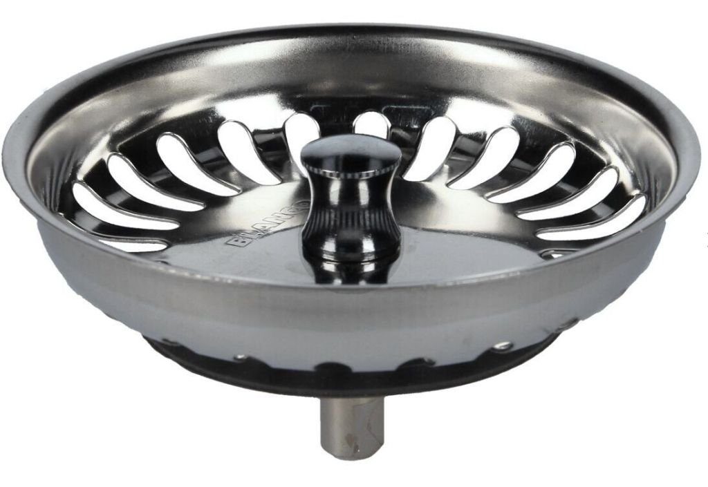 Blanco Siebventil 125561 Siebkorb Ø 82mm mit Hubstange Ø 8 x 24mm incl. Dichtung Ø 51mm