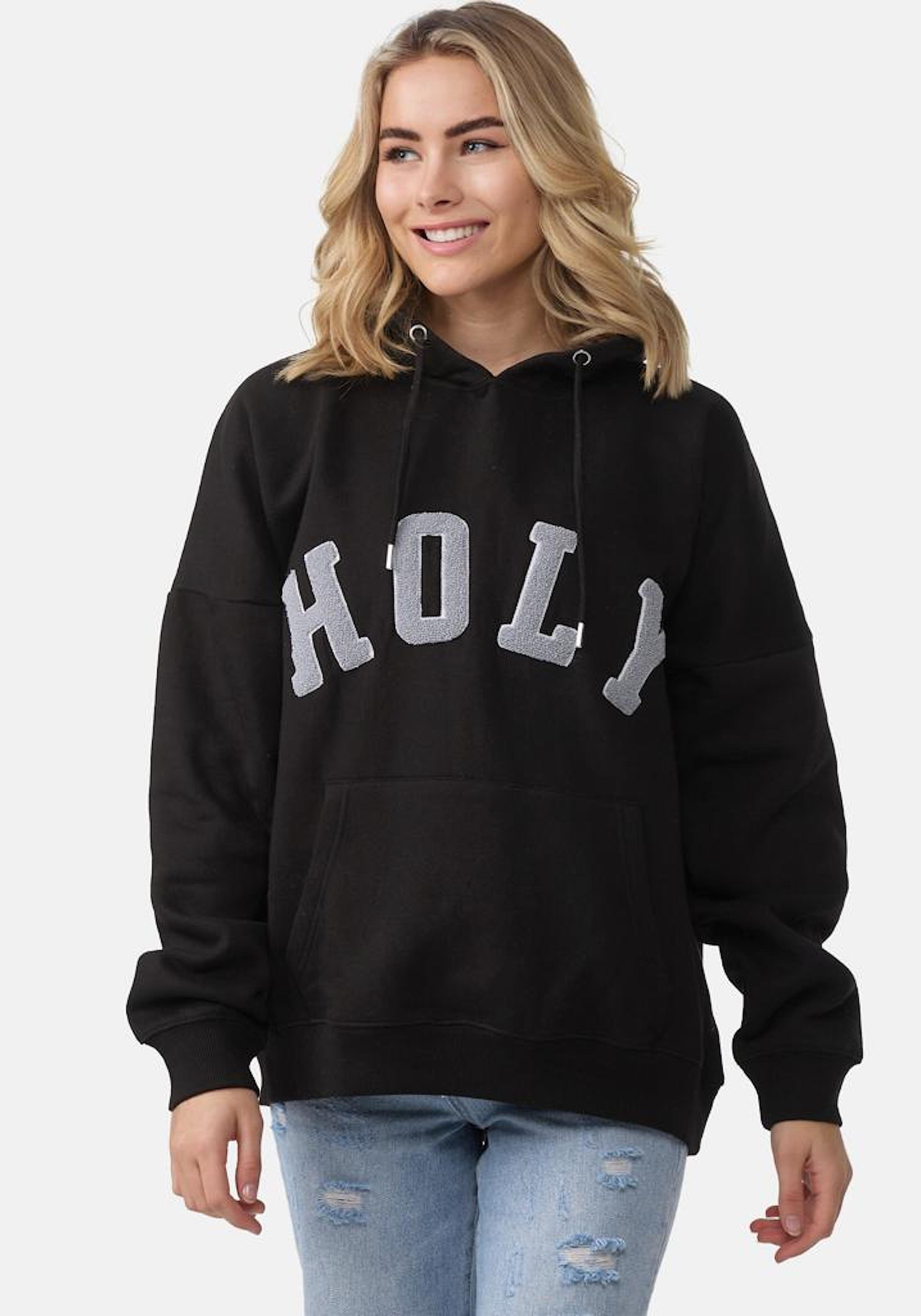 "HOLY" Schwarz Worldclassca Worldclassca Hoodie Kapuzenpullover Sweatshirt Oversized Hoodie