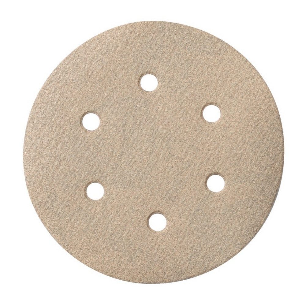 metabo Schleifpapier, (25 Stück), P 240, 6 Löcher, Serie professional, f. Farbe u. Lacke