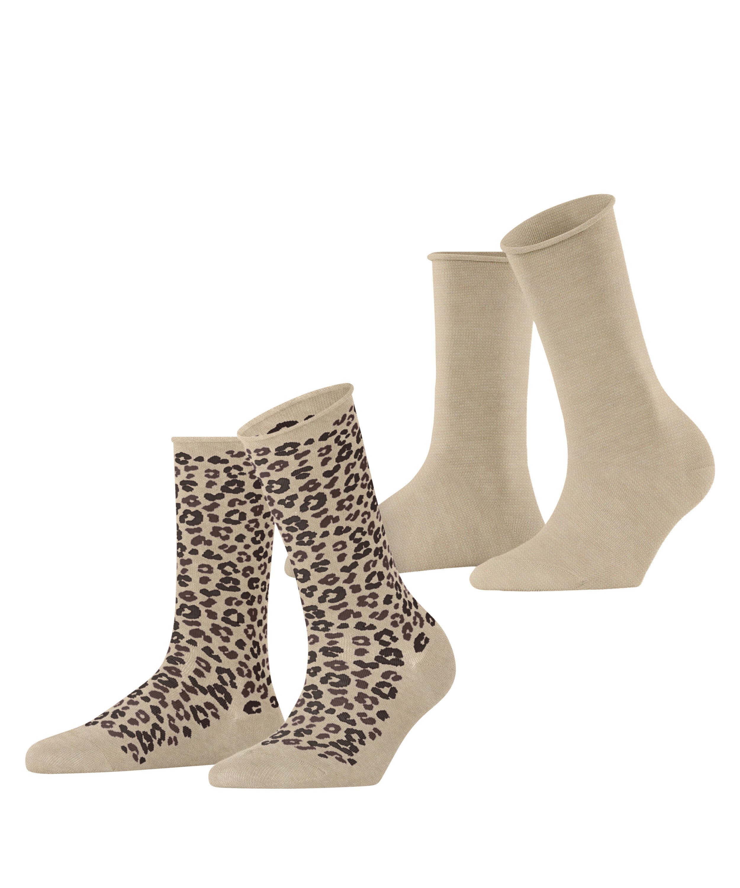 Esprit Socken Esprit Flower Bloom 2-Pack Damen (2-Paar)