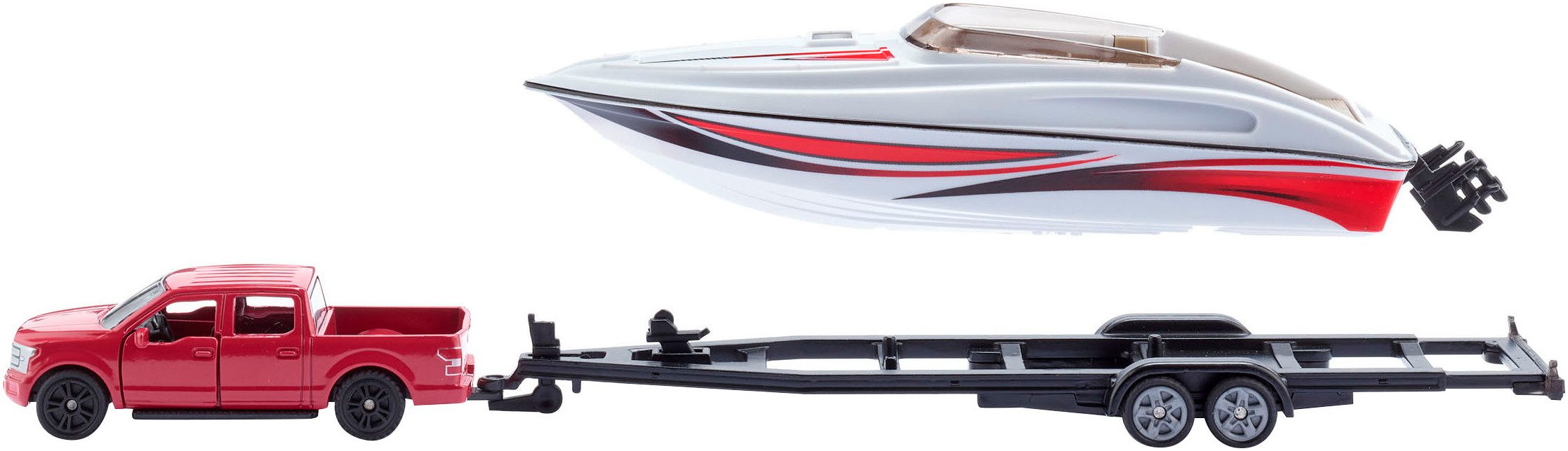 Siku Spielzeug-Auto Ford F150 mit Motorboot (2568) günstig online kaufen
