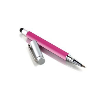 SLABO Eingabestift Stylus Touch Pen für iPad (2010 - 2020), iPad mini (2012 - 2019), iPad Pro / iPad Air (2015 - 2021), iPhone (2007 - 2021), etc. Eingabestift und Kugelschreiber Touch Stift – PINK, SILBER