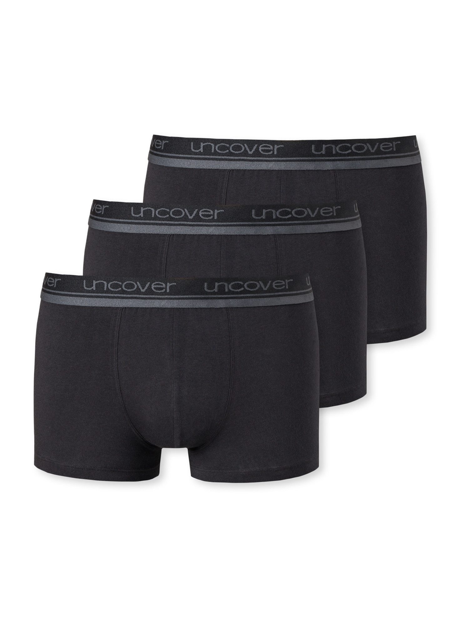 uncover by SCHIESSER Retro Boxer 3-Pack 'Cotton Stretch' (3-St) günstig online kaufen