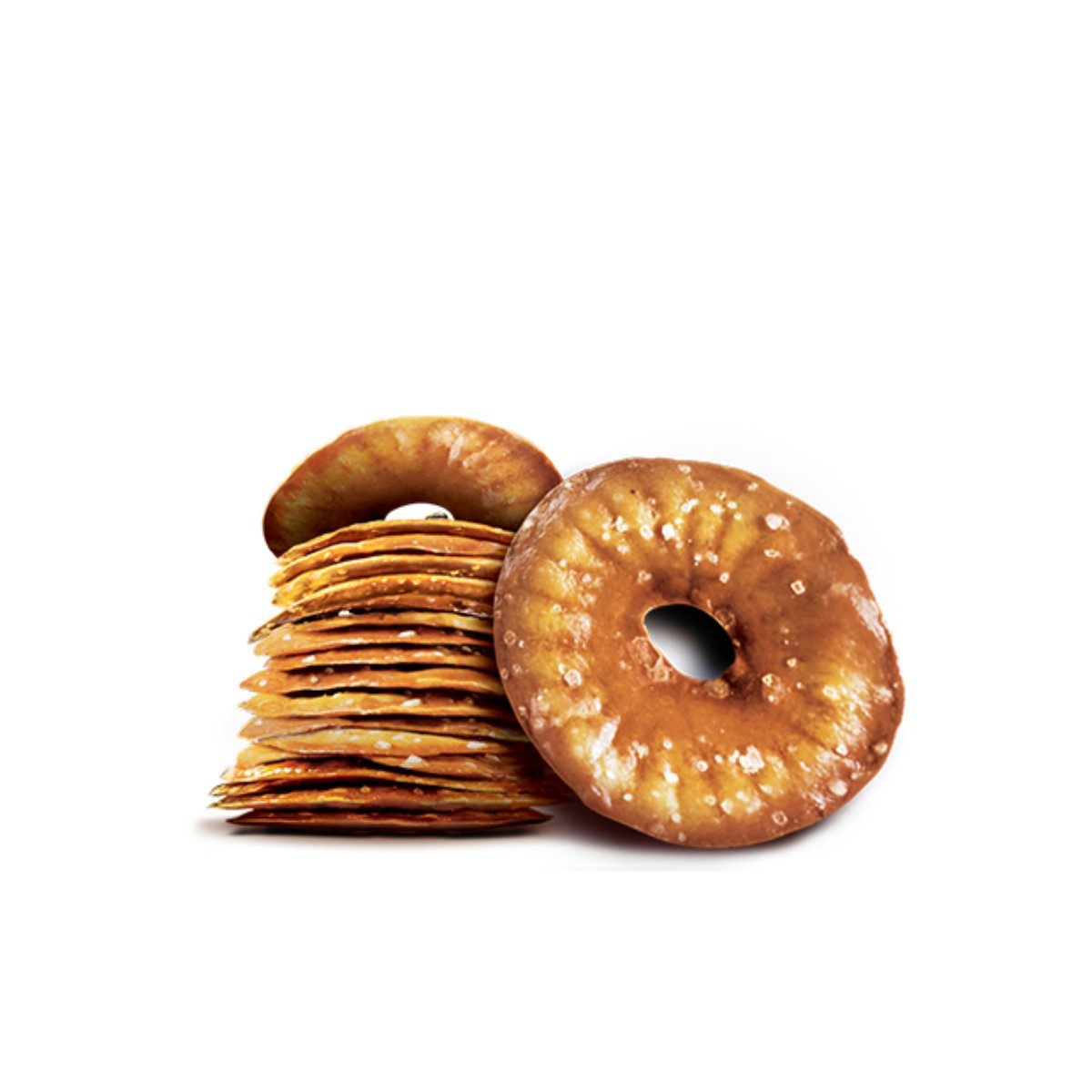 ELEPHANT Knabberei, Alka Elephant Baked Squeezed Pretzels Sea Salt Laugengebäck 80g