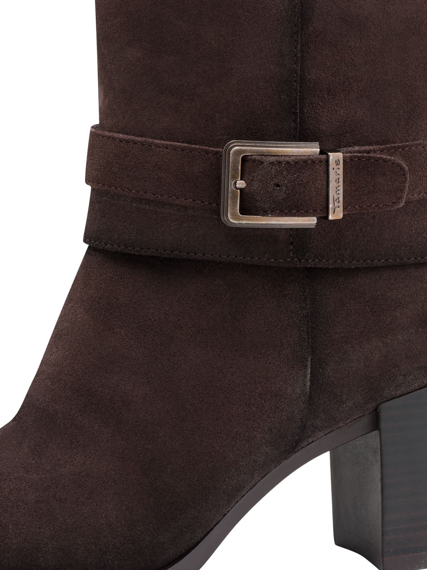 Tamaris TOUCH-IT aus Leder kein Absatz 1-25533-45 Stiefel TOUCH-IT