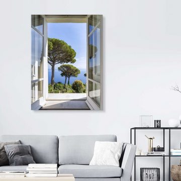 Posterlounge Acrylglasbild Jan Christopher Becke, Blick in den Garten, Capri, Italien, Fotografie