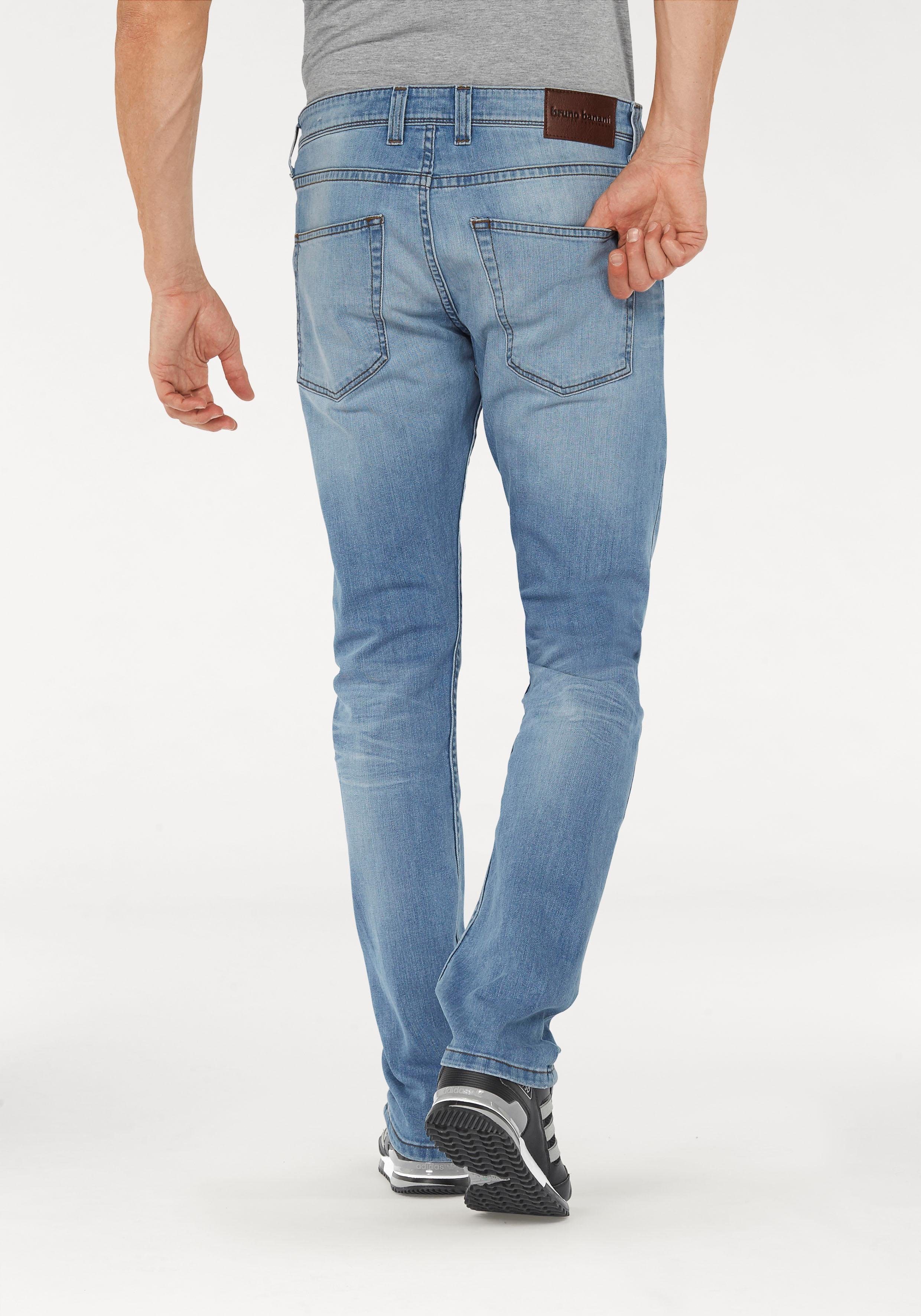 Bruno Banani Slim-fit-Jeans Jimmy (Stretch) schmale Beinform, niedrige Leibhöhe, mit Button-Fly – Bild 2 von 5
