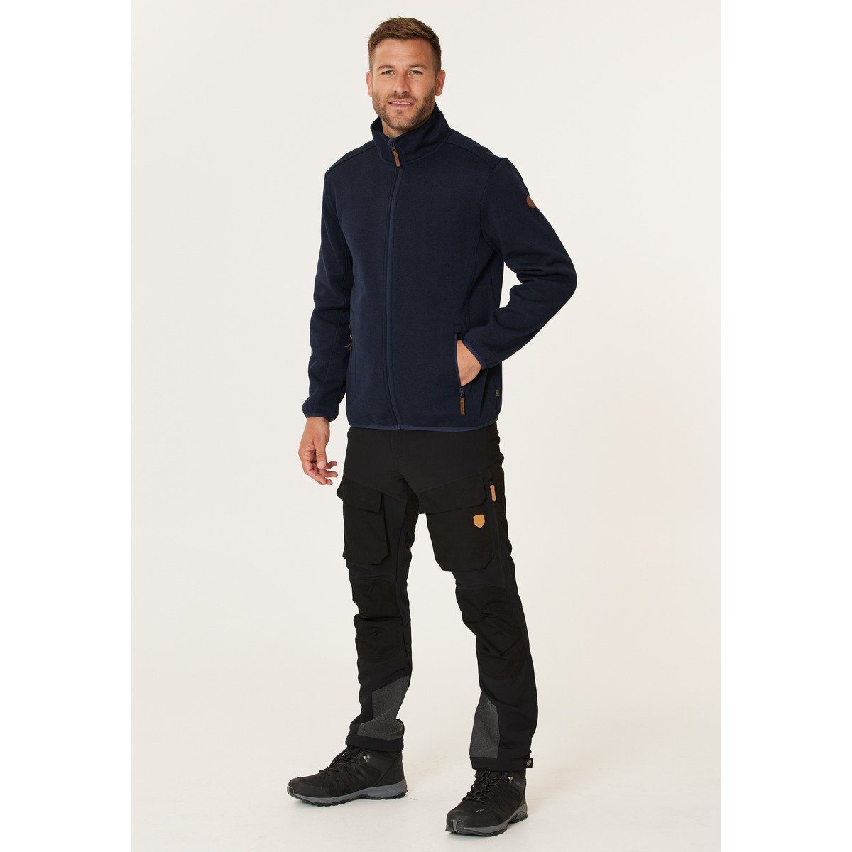 Pack /Navy Heinz Gipfelglück 2er Stormy Blazer atmungsaktiv, Herren, Fleecejacke Wheater für im