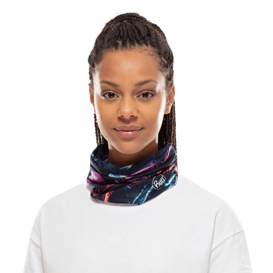 Buff Multifunktionstuch CoolNet UV+ (kühlende Wirkung) Xcross Multi dunkelblau