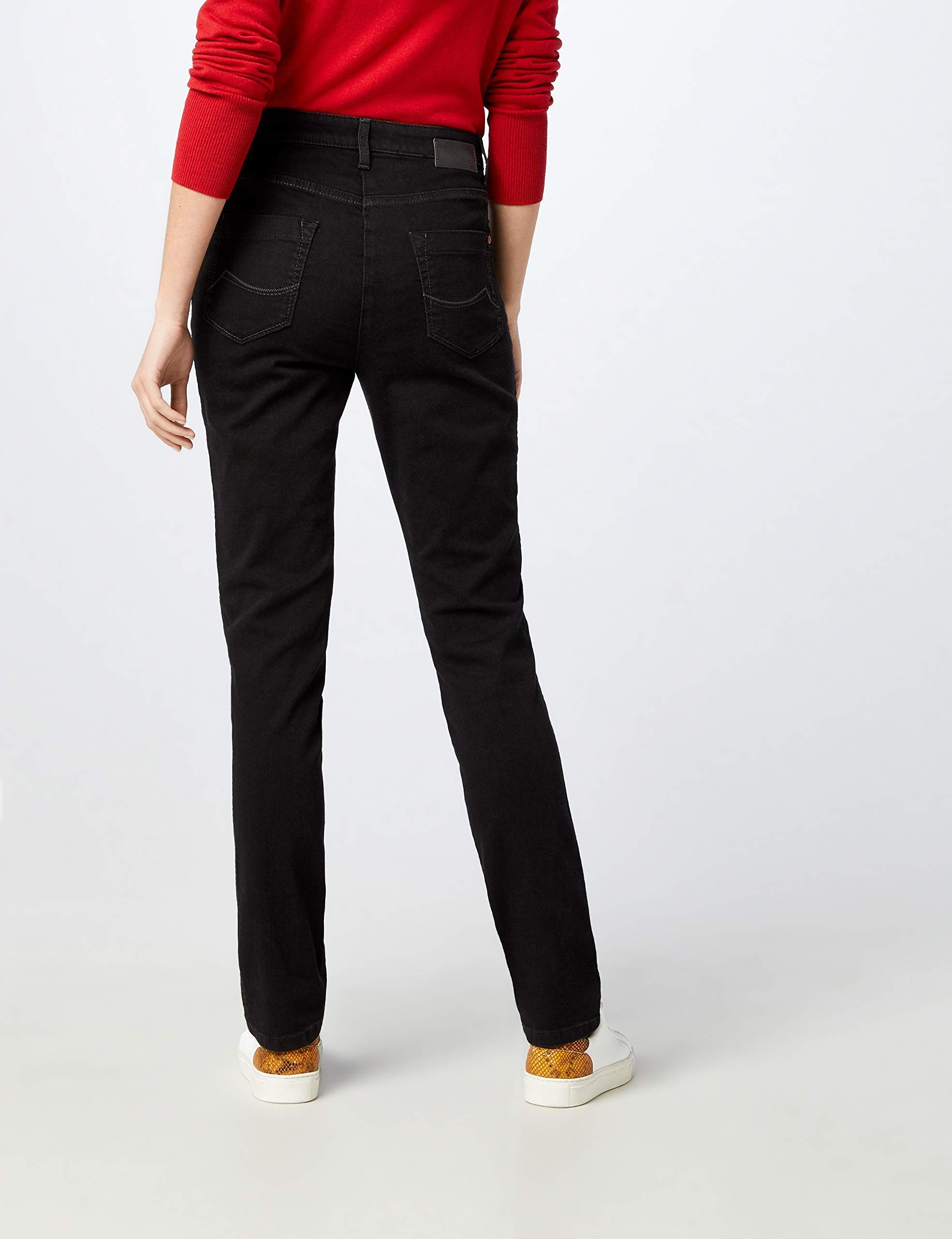 schwarz regular (1-tlg) Brax 5-Pocket-Jeans
