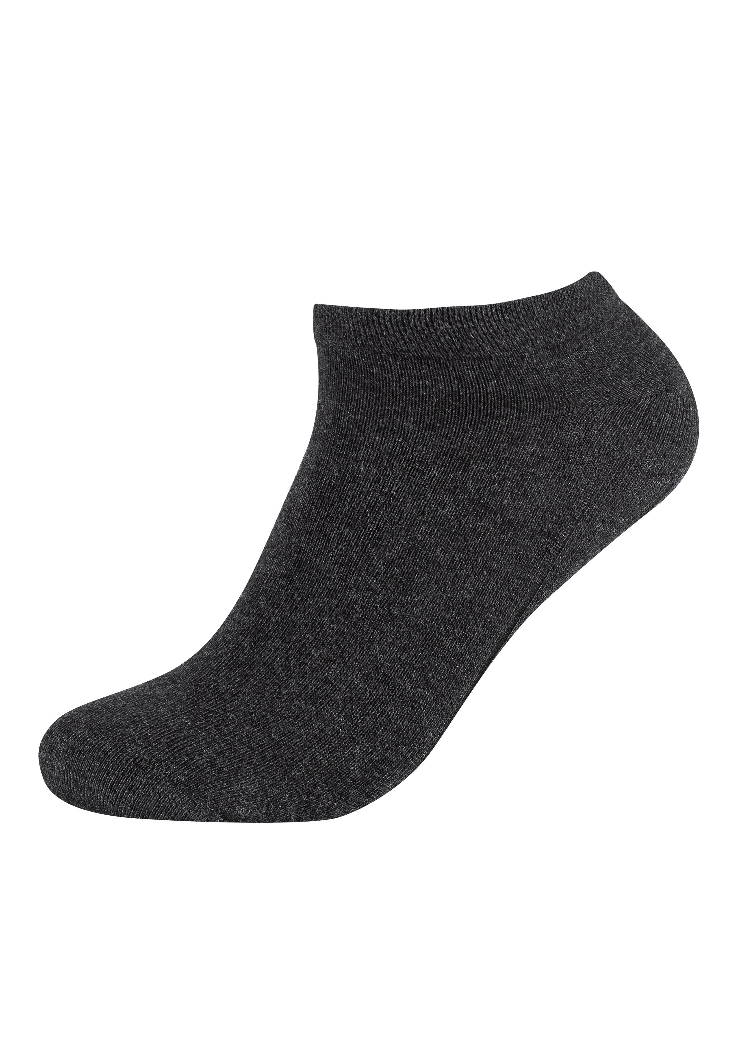 mit (14-Paar) weichem ca-soft Komfortbund Socken Camano grau