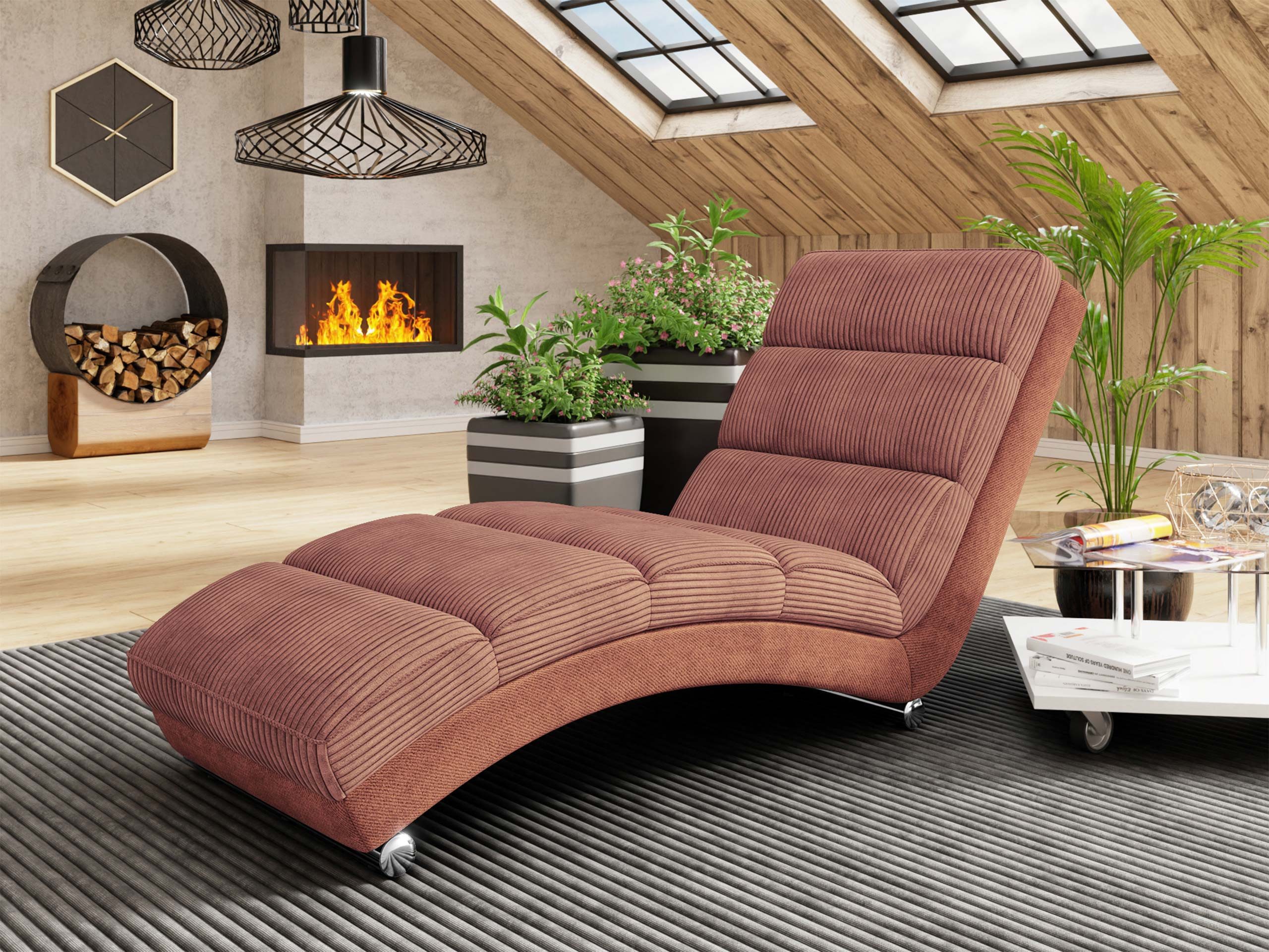 MIRJAN24 Sessel Holiday Cord, Liegesessel, Relaxliege günstig online kaufen