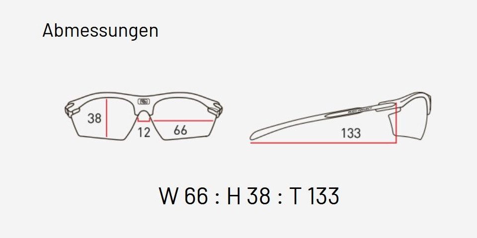 Rudy Project Sonnenbrille Rudy Project Rydon Slim RP Optics Sonnenbrille