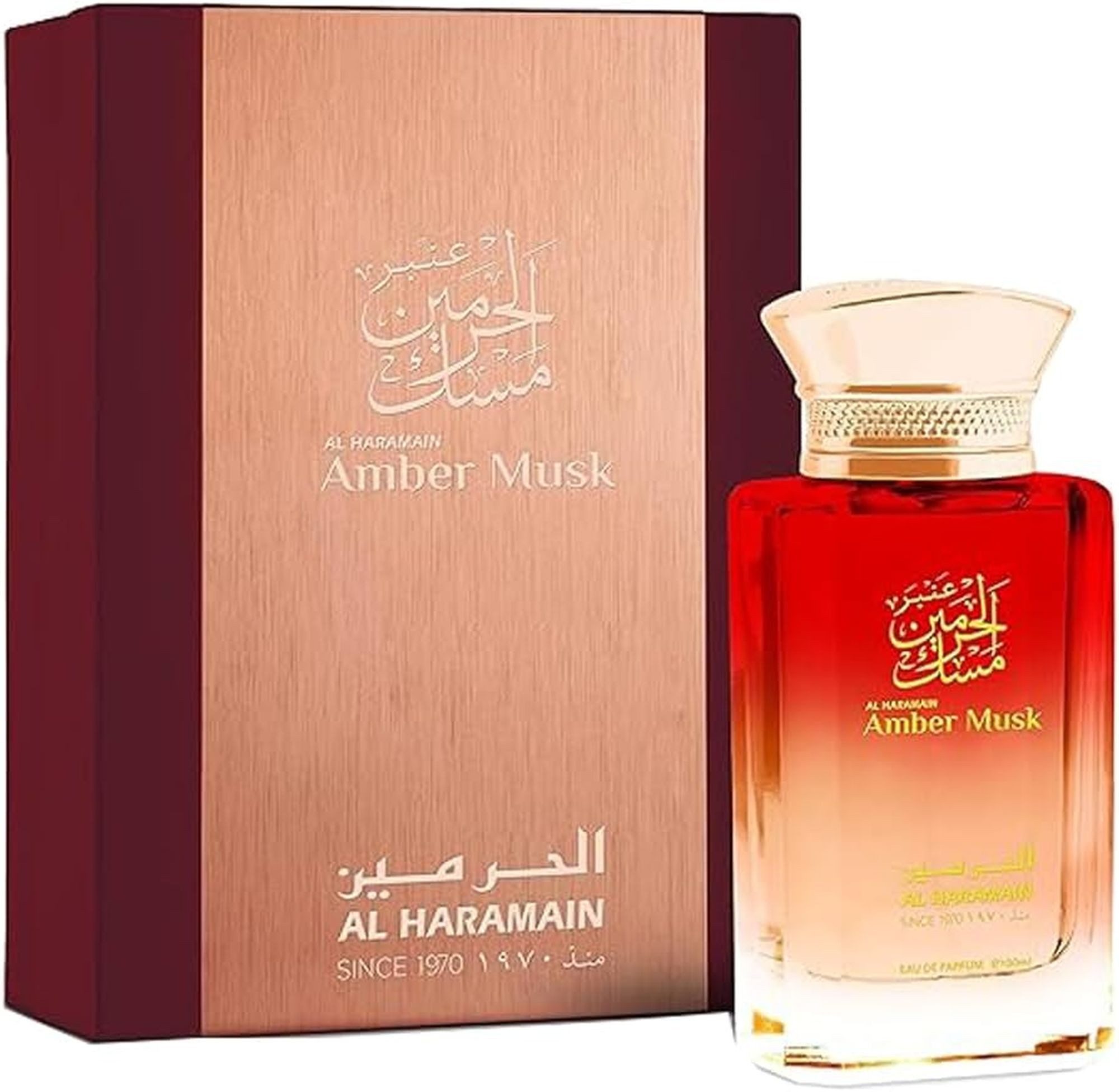 Eau de Parfum Amber Musk Unisex Damen & Herren EDP Spray
