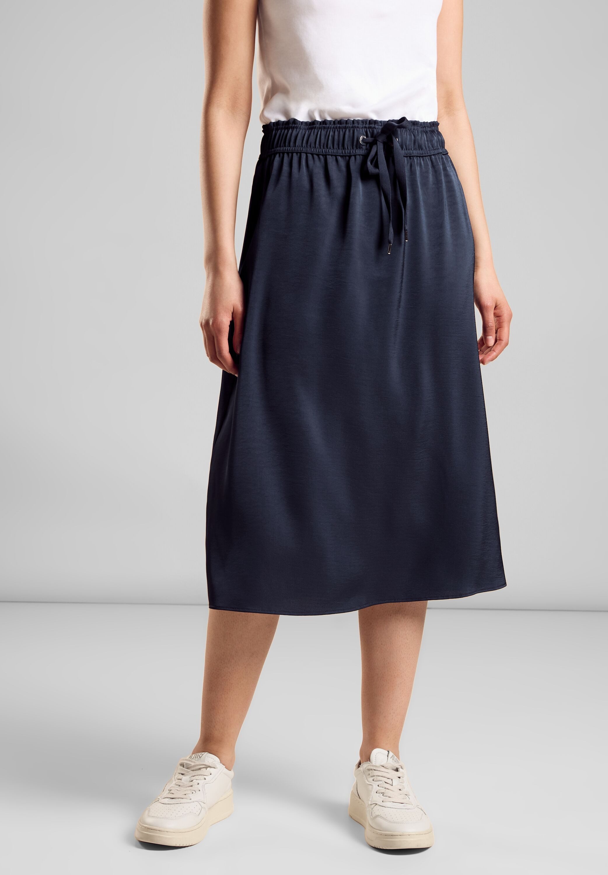 STREET ONE Maxirock Elastikbund mit Tunnelzug