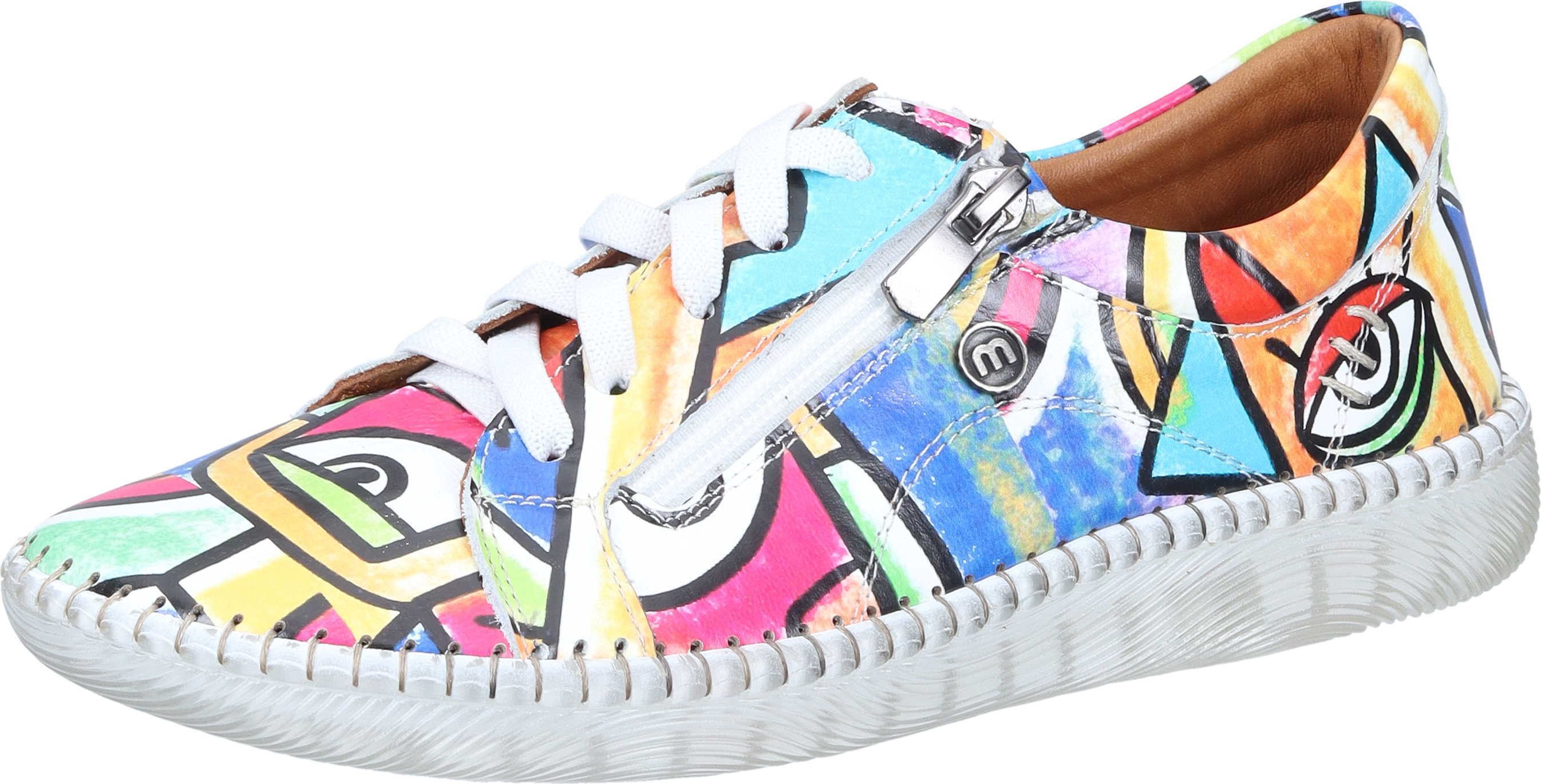 Manitu Schnürer Schnürschuh aus echtem Leder