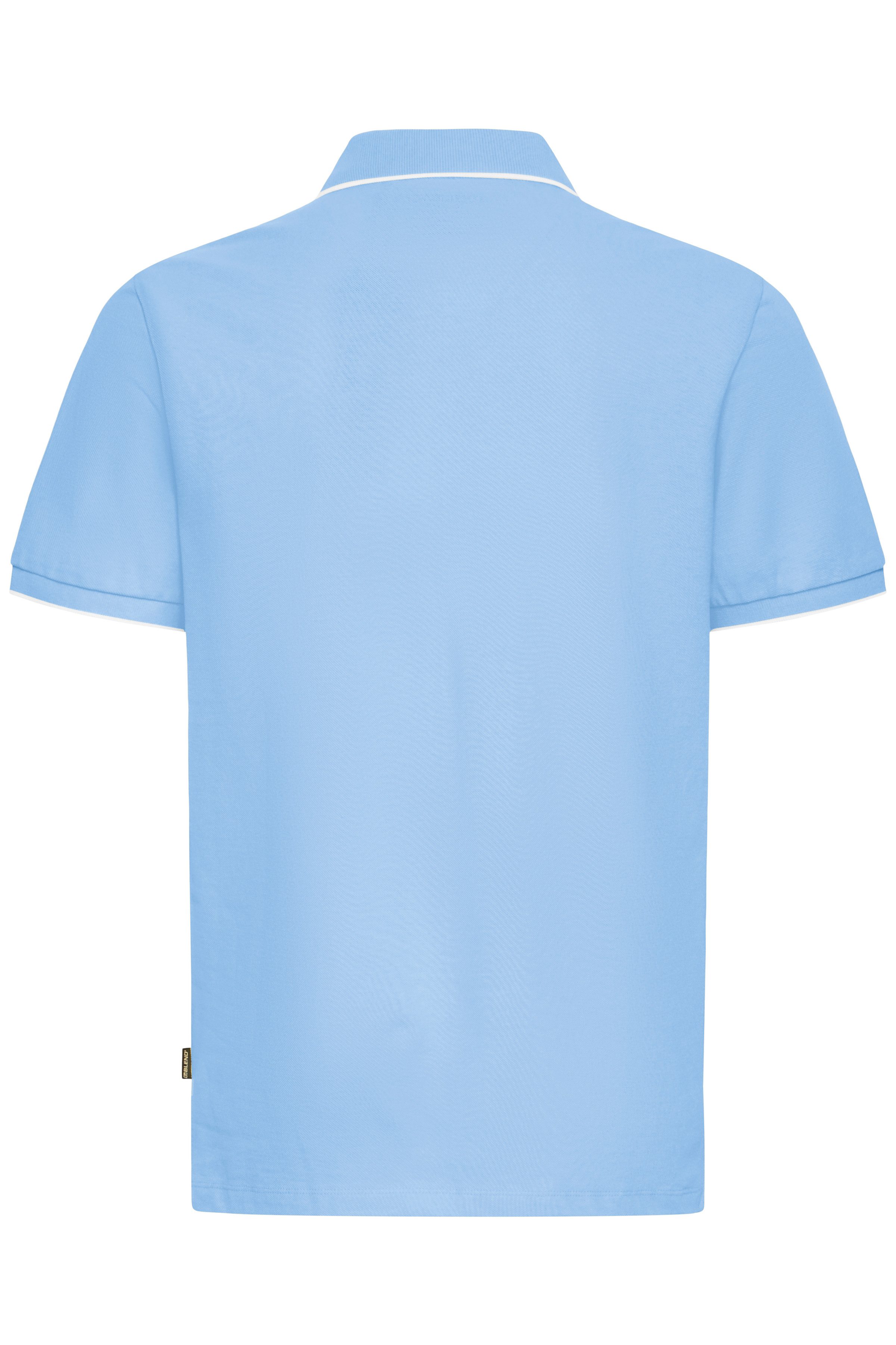 Blend Poloshirt BHGILBERT POLO S/S aus Baumwollmischung, Regular Fit, mit kurzer Knopfleiste, unifarben