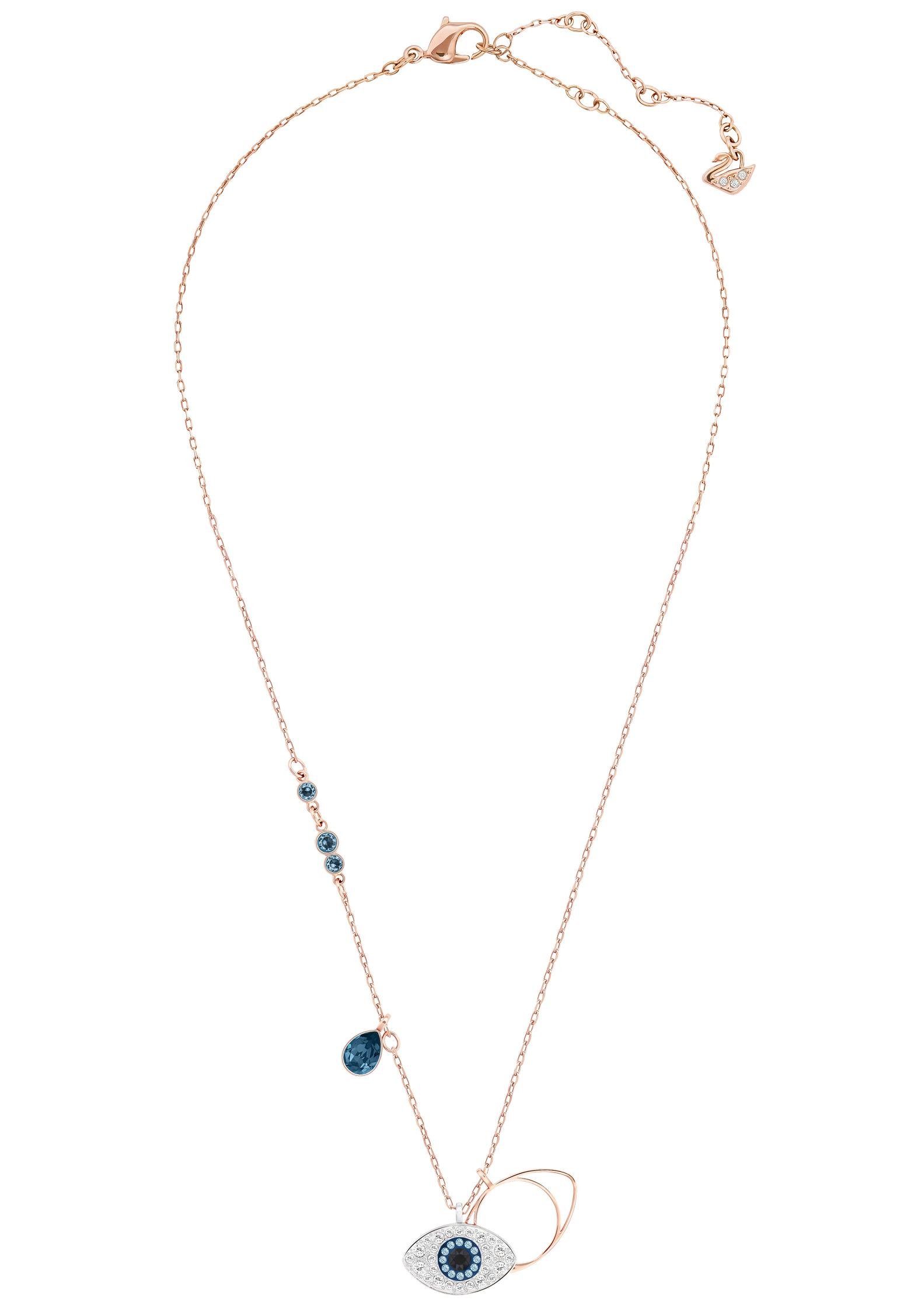 Swarovski Kette mit Anhänger Symbolica Böser Blick magisches Auge, mit Swar günstig online kaufen