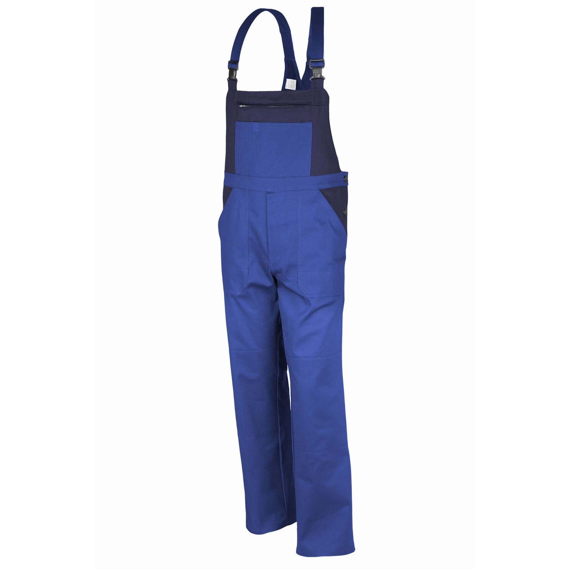 Arbeitslatzhose basic 2-farbiger Blaumann BW 240 aus faserverstätkter Baumwolle