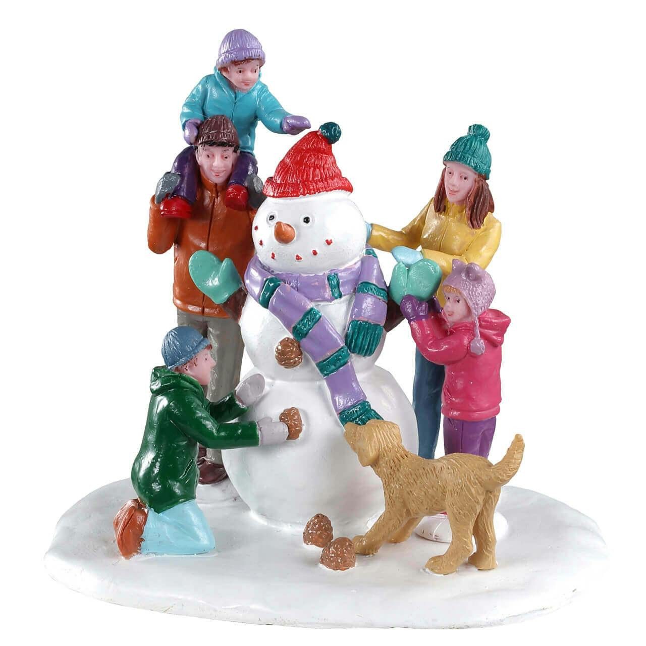 LeMax Weihnachtsdorf LEMAX Weihnachtsdorf: "Snowman Teamwork" (03511)