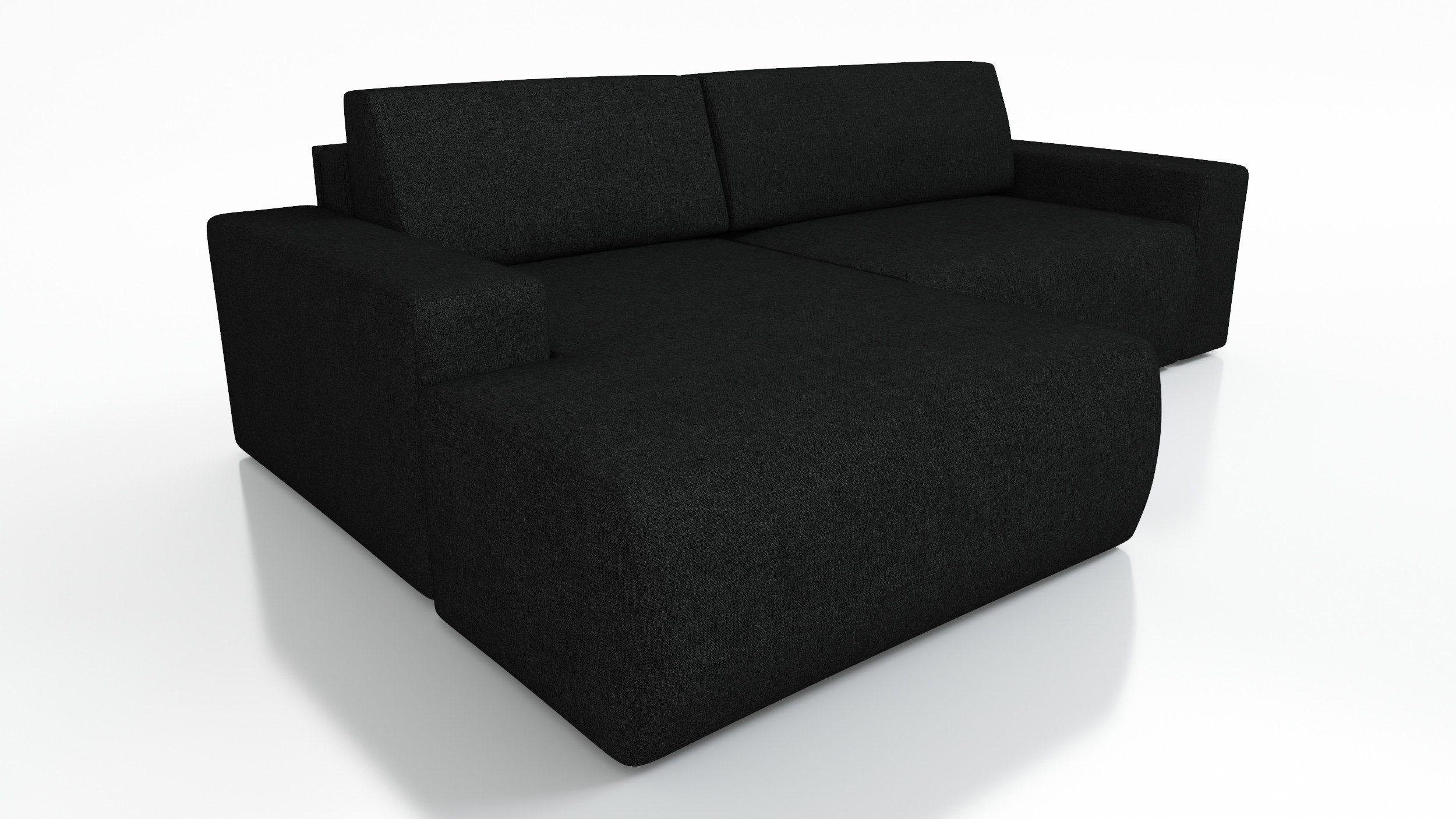 A&J MöbelLand GmbH Ecksofa TOTI mit Bettkasten und Schlaffunktion Bonel