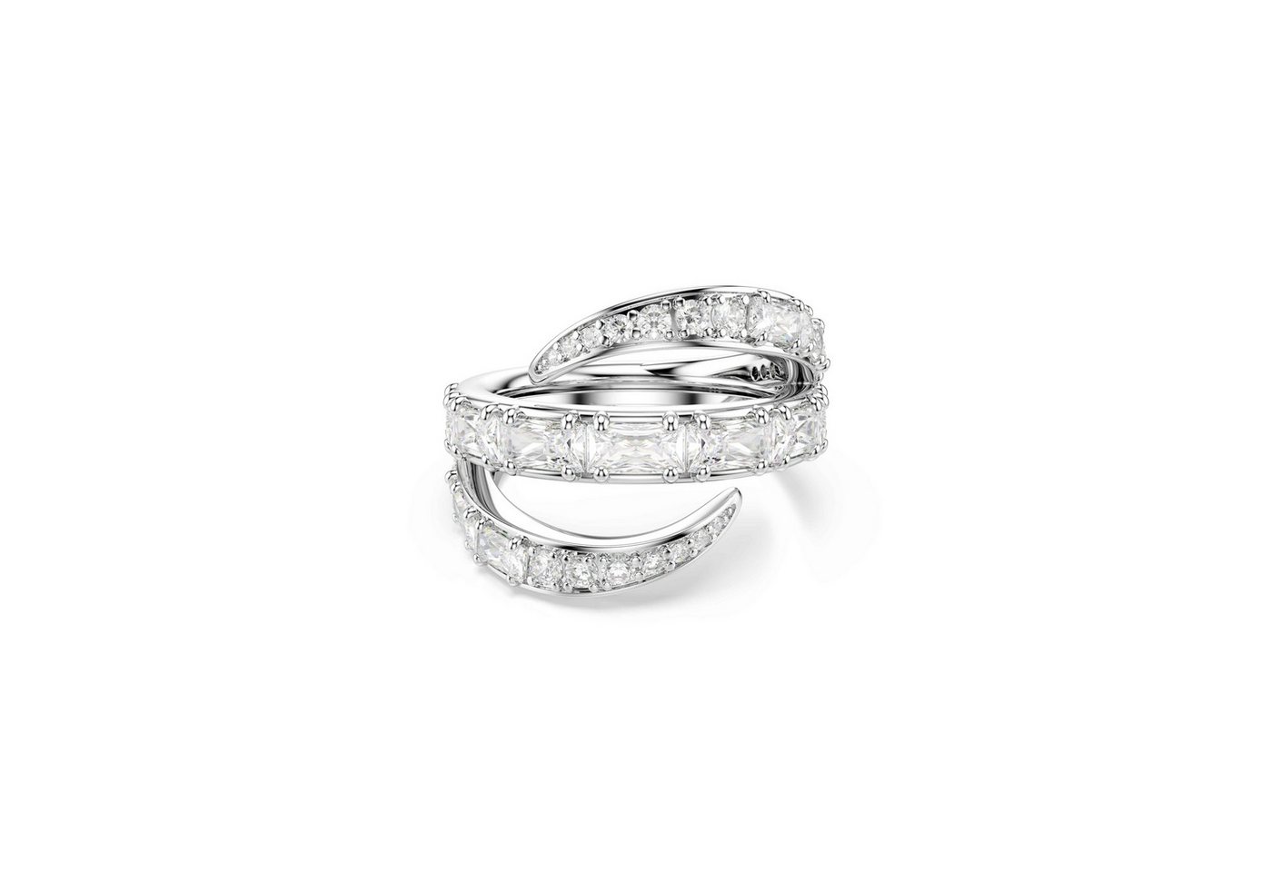 Swarovski Fingerring Schmuck Geschenk Vienna Ring, mit Swarovski® Kristall, Zirkonia (synth)