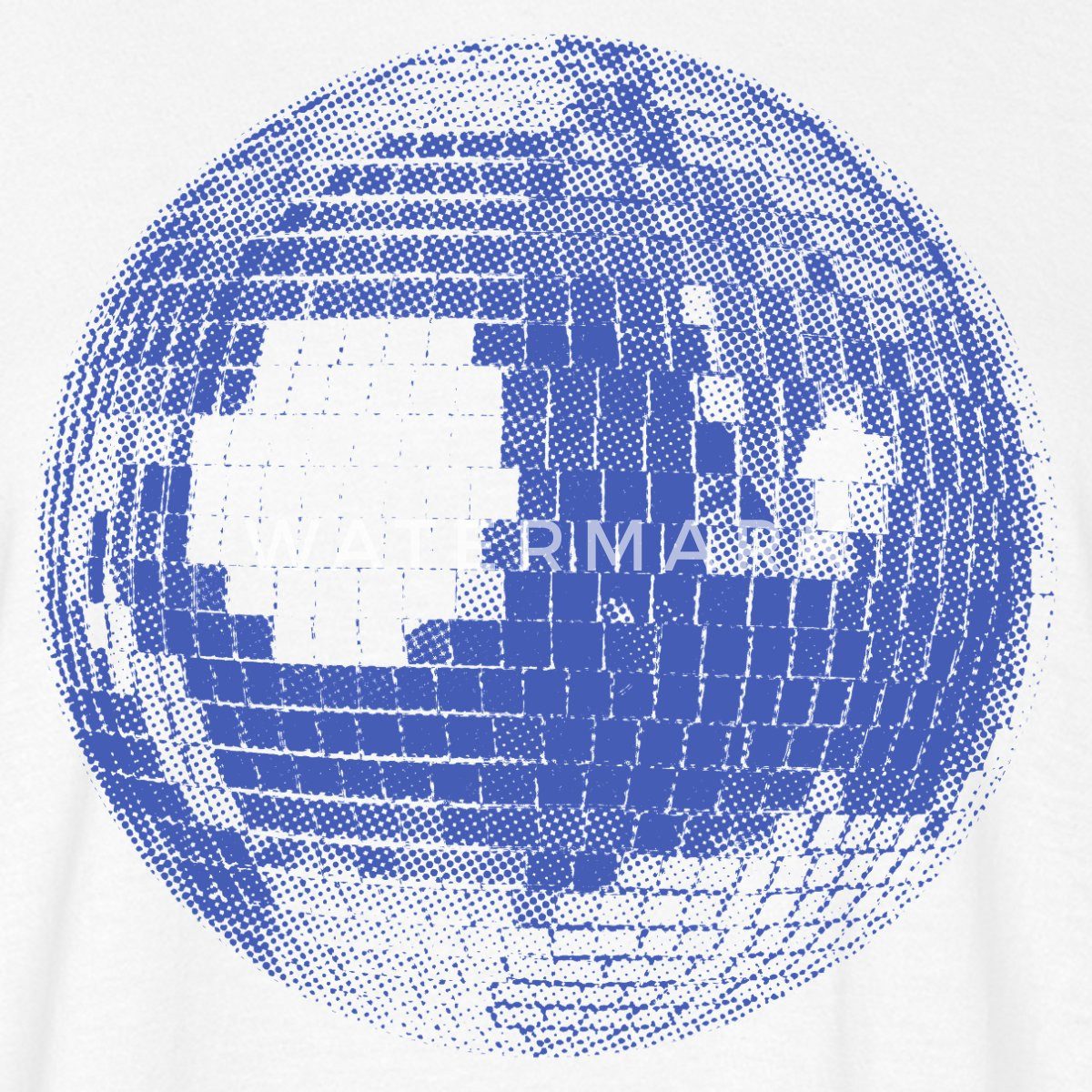 Spreadshirt T-Shirt Disco Ball – Retro Party Vibes Boxy Shirt Damen (1-tlg)