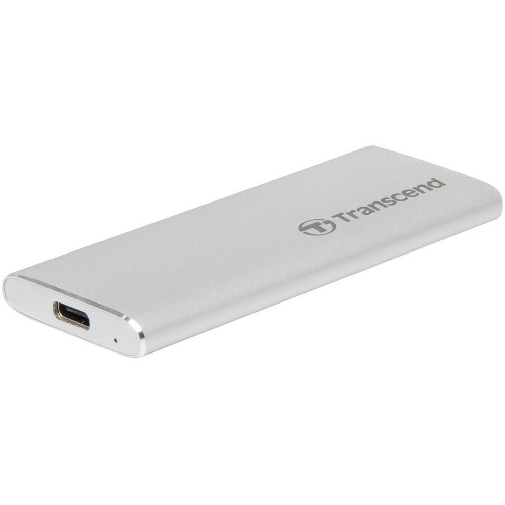 Transcend SSD 240GB USB 3.1 Gen2 Typ- C externe SSD, Metall-Gehäuse