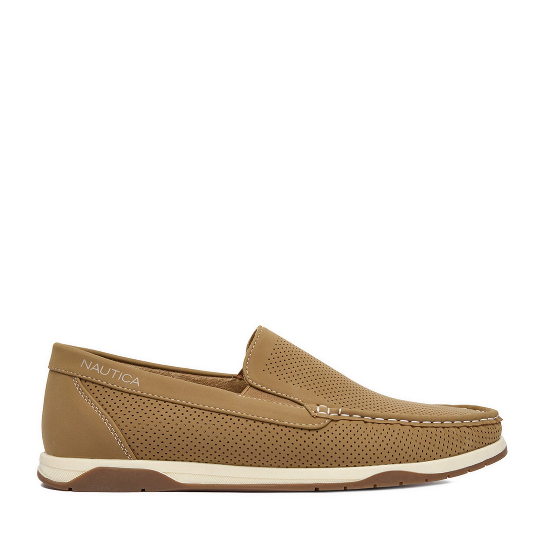 NAUTICA Nautica Herren-Mokassins in Beige Mokassin
