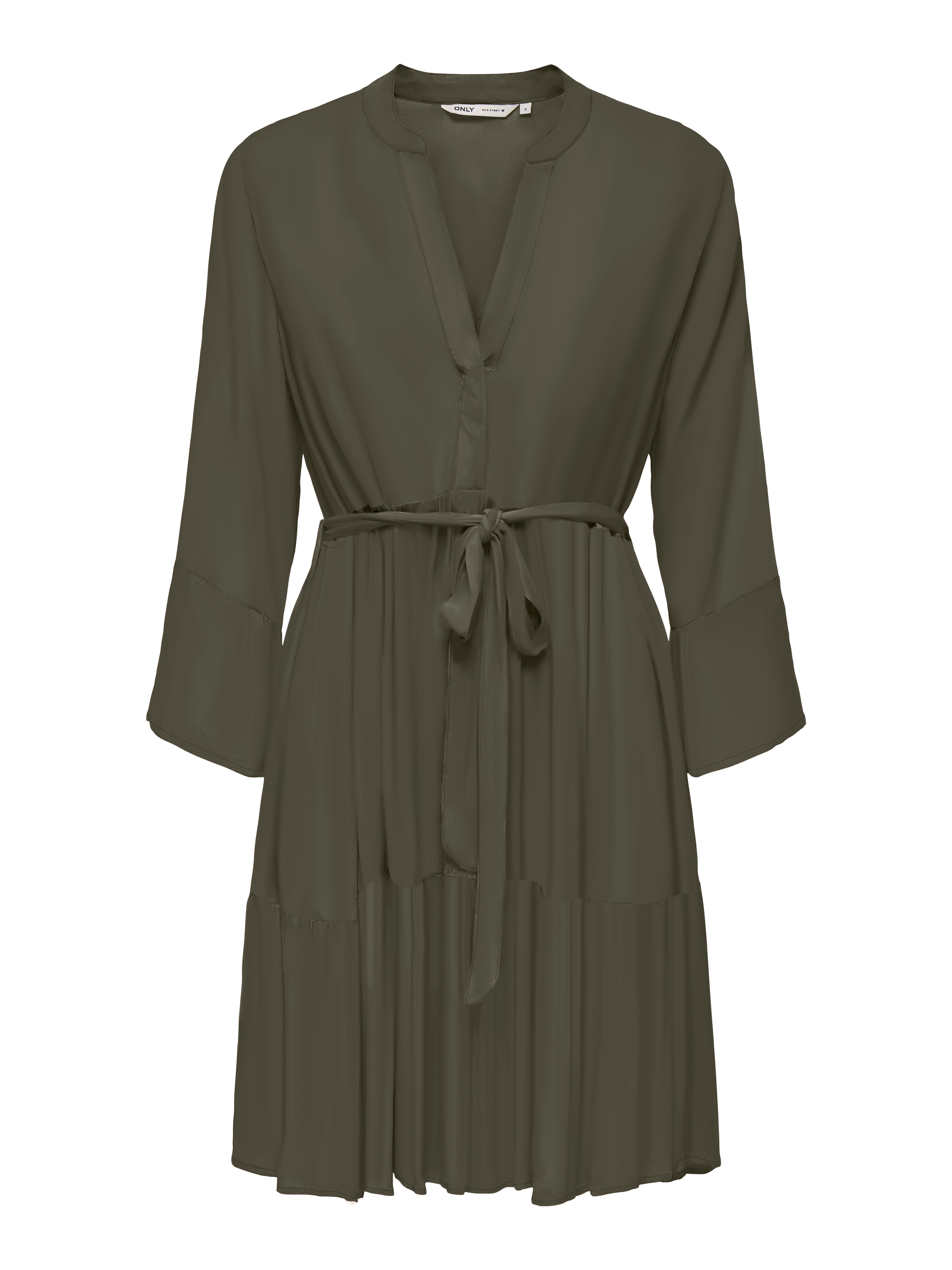 ONLY Blusenkleid ONLCLEMMENTINE LIFE 3/4 DRESS WVN NOOS Sommerkleid