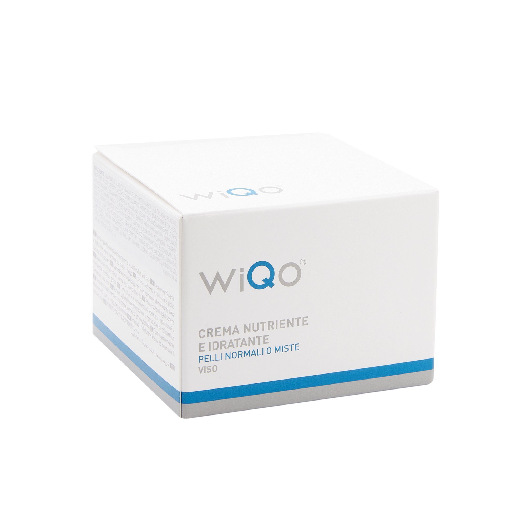 WiQomed Anti-Aging-Creme WiQo Moisturizing Face Cream 50 ml I Normale Haut, 1-tlg., Feuchtigkeitsspendende Behandlung, Anti-Aging