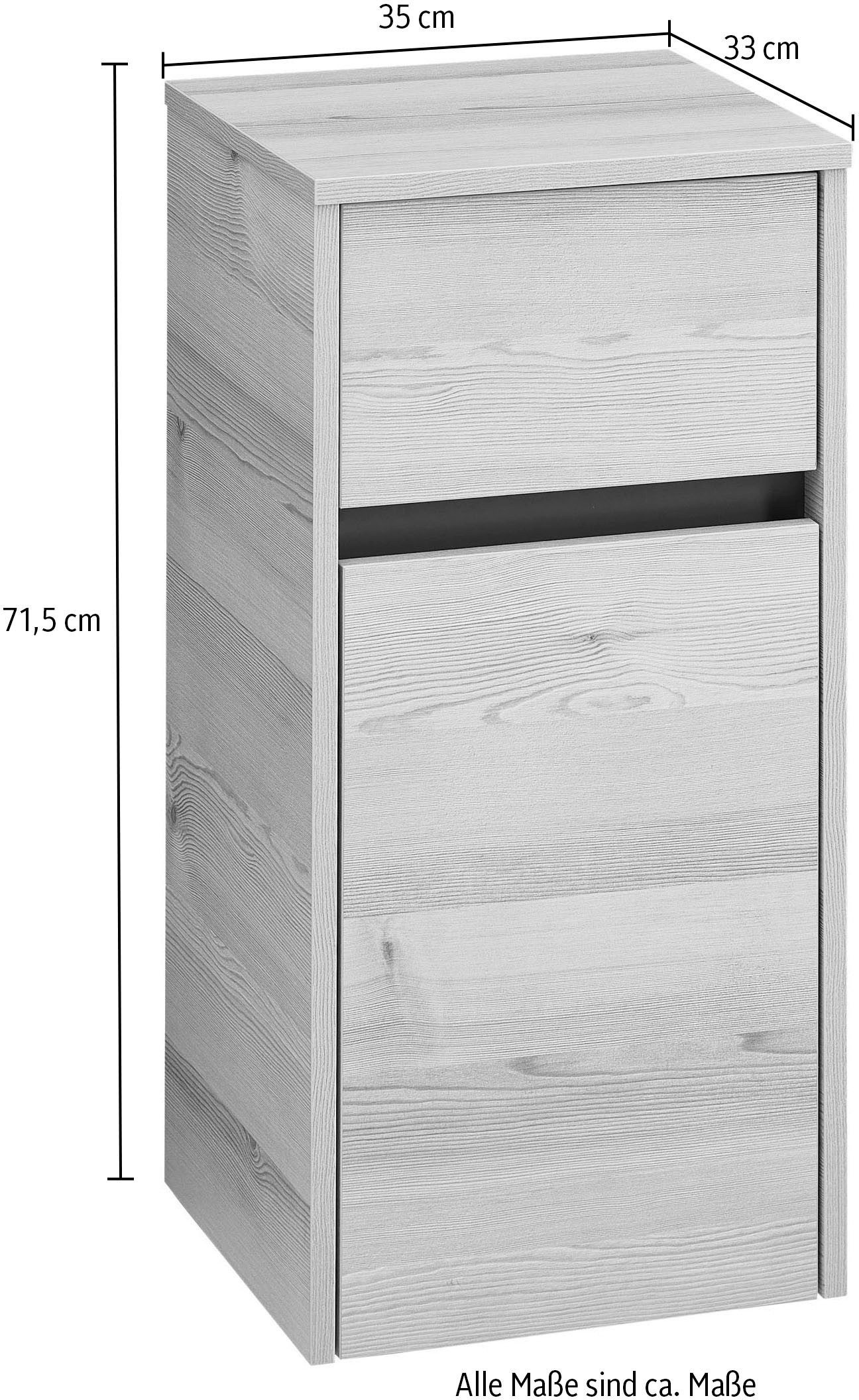 Saphir Badmöbel-Set Quickset 393, (Komplett-Set, 6-St)