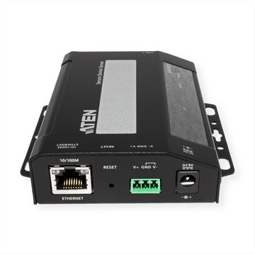 Aten SN3401 1-Port RS-232/422/485 Secure Device Server Computer-Adapter RJ-45 Weiblich (Buchse) zu D-Sub 9-polig (DE-9) Männlich (Stecker)
