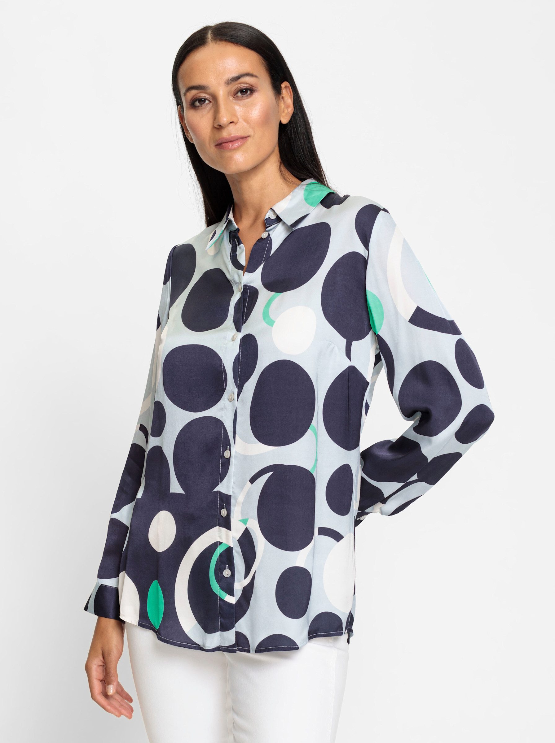 Klassische Bluse Hemdbluse