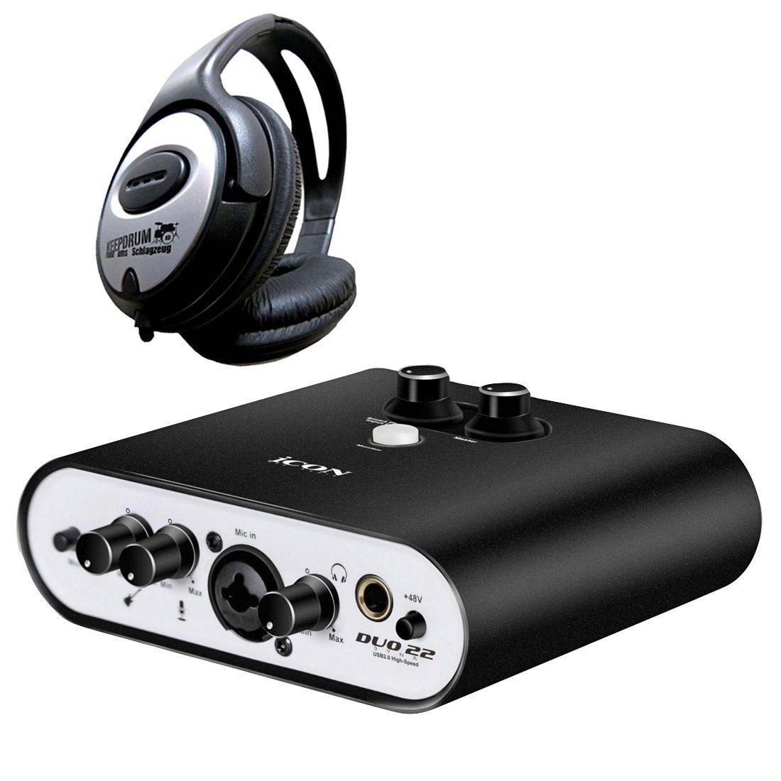 Duo22 Dyna USB-Audio-Interface Digitales Aufnahmegerät