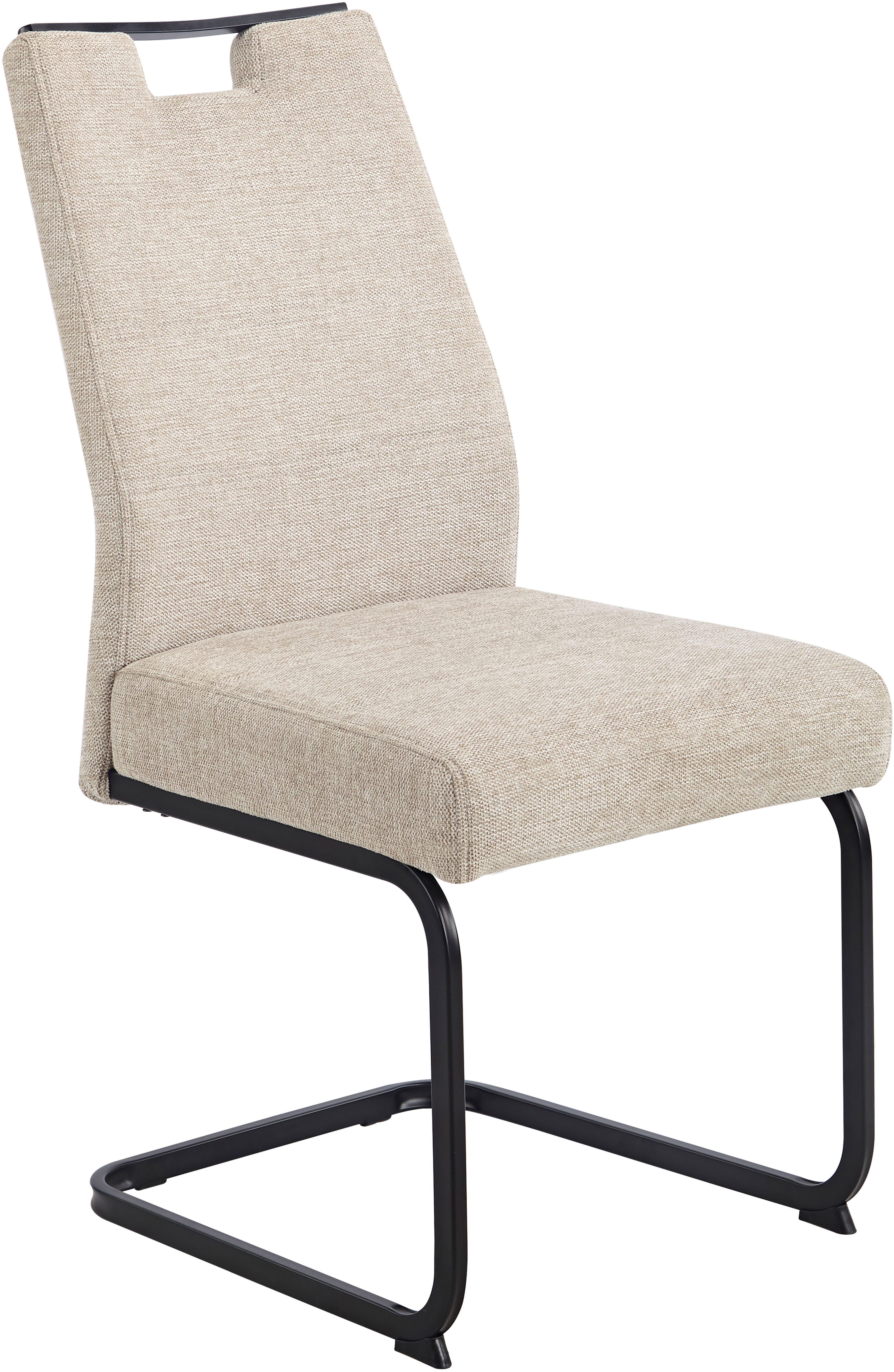 HELA Freischwinger KERTIN (Set, 1 St), XL Sitzbreite, Griff, Federkorb, 140kg belastbar