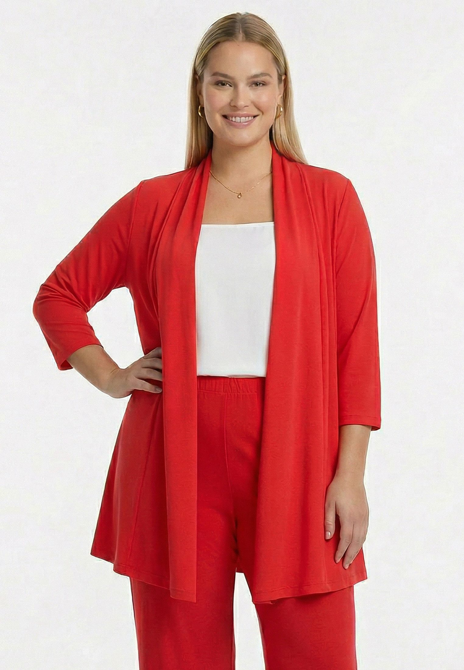 YOEK Cardigan Damen Strickjacke mit Langarm
