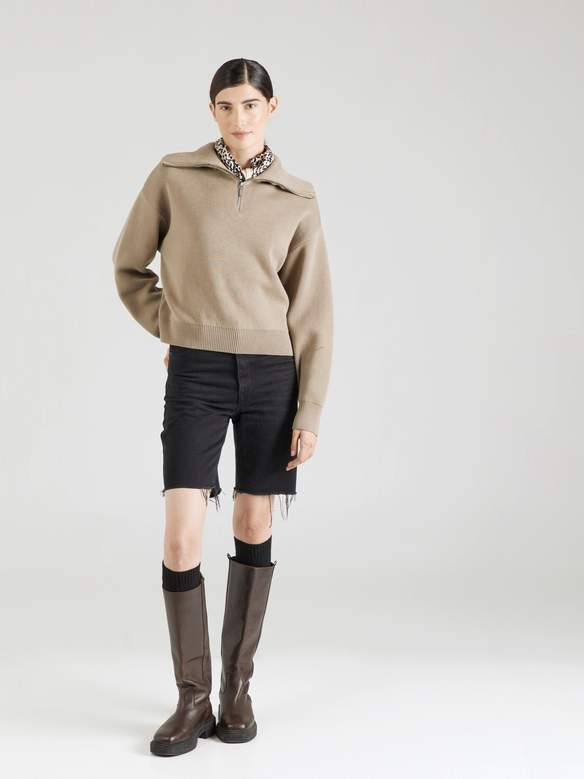 MAZINE Strickpullover Inha (1-tlg) Plain/ohne Details